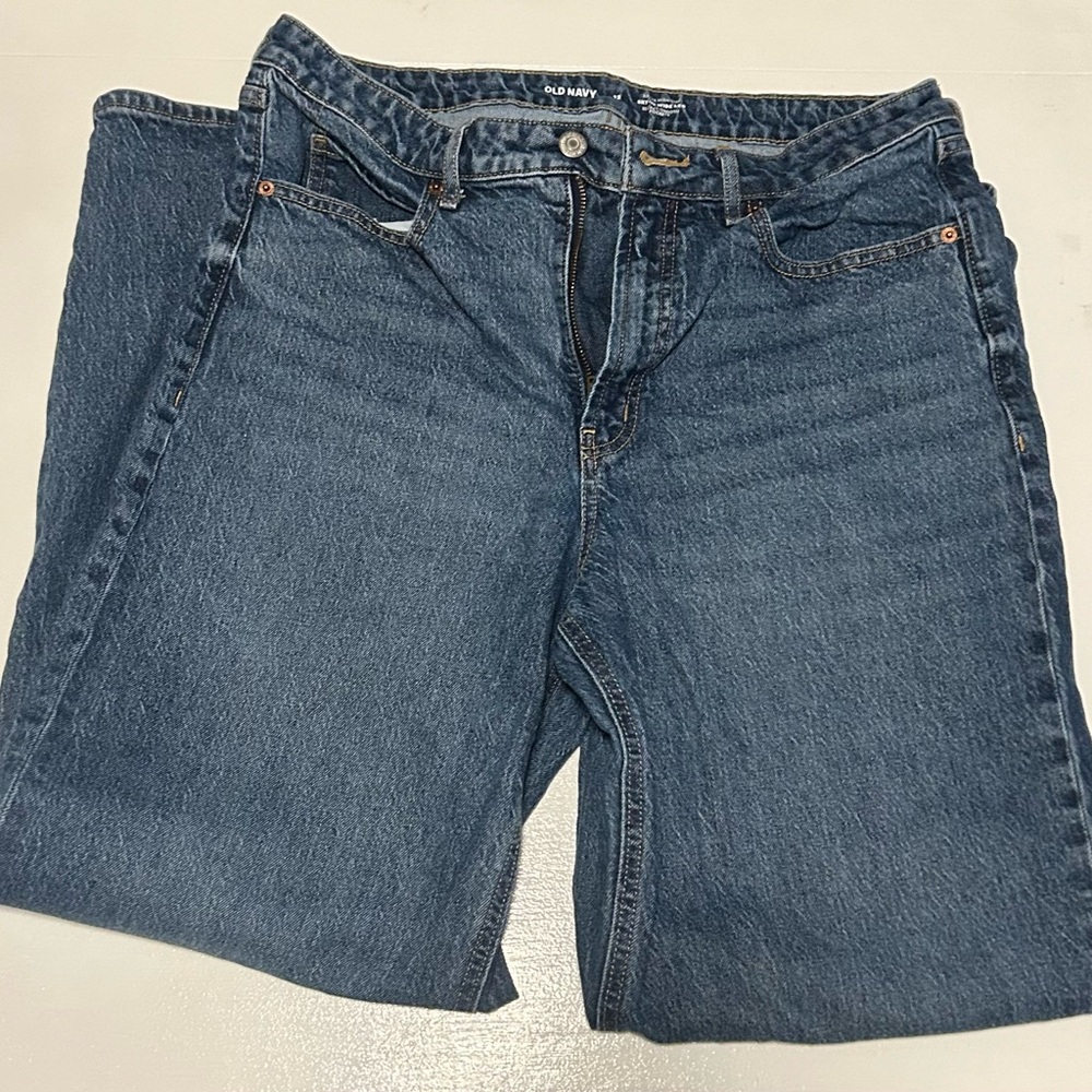 Old Navy Sky-Hi Wide Leg Jeans